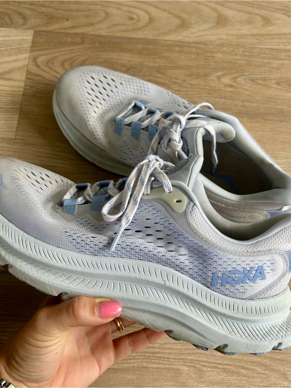 HOKA Kawana Pastel Purple Lilac Running Shoes Sneakers
